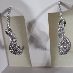 Reign Villain Snake Earrings (Unicorn)